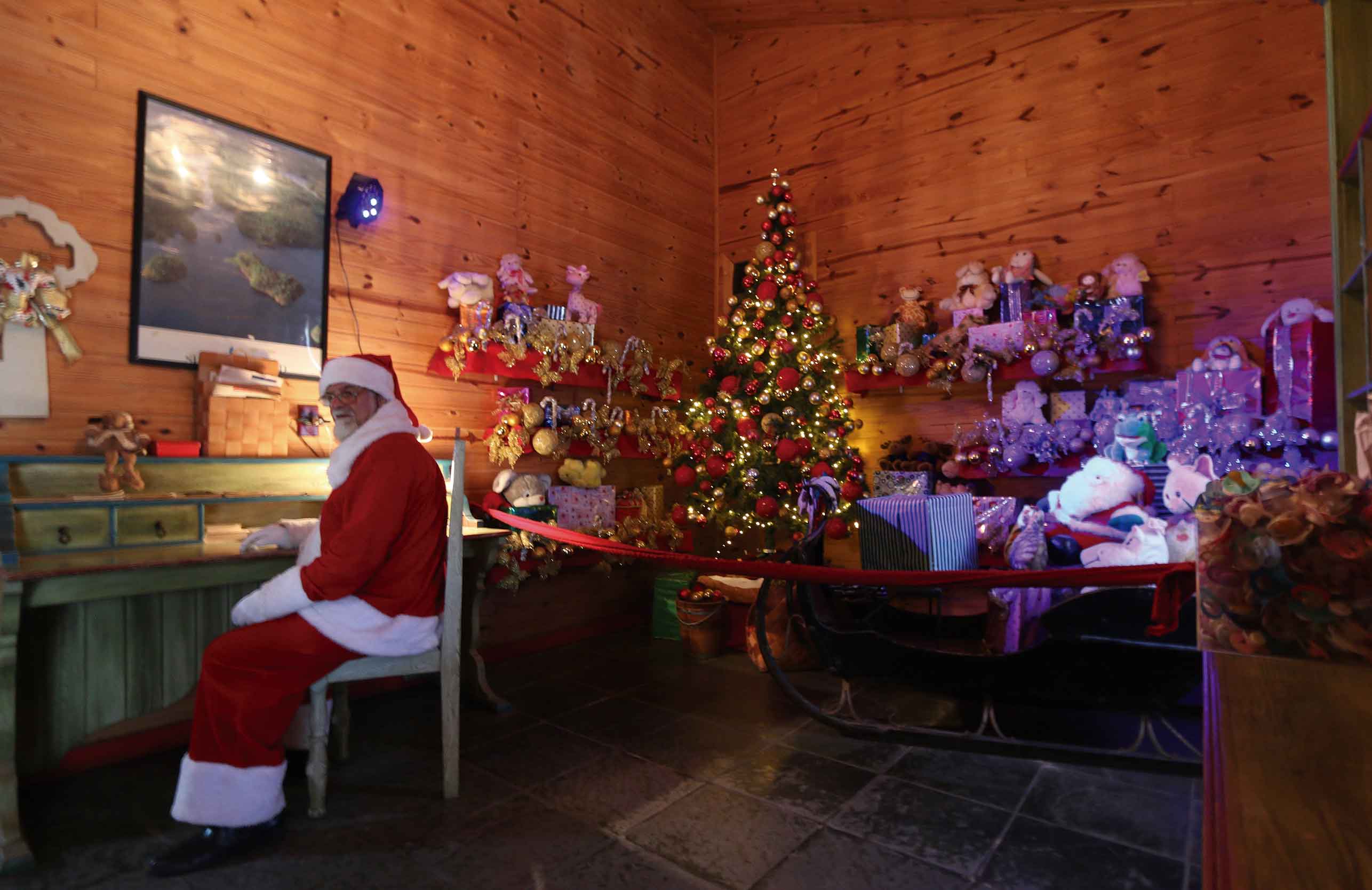 Casa Oficial do Papai Noel, lugar encantado em Penedo
