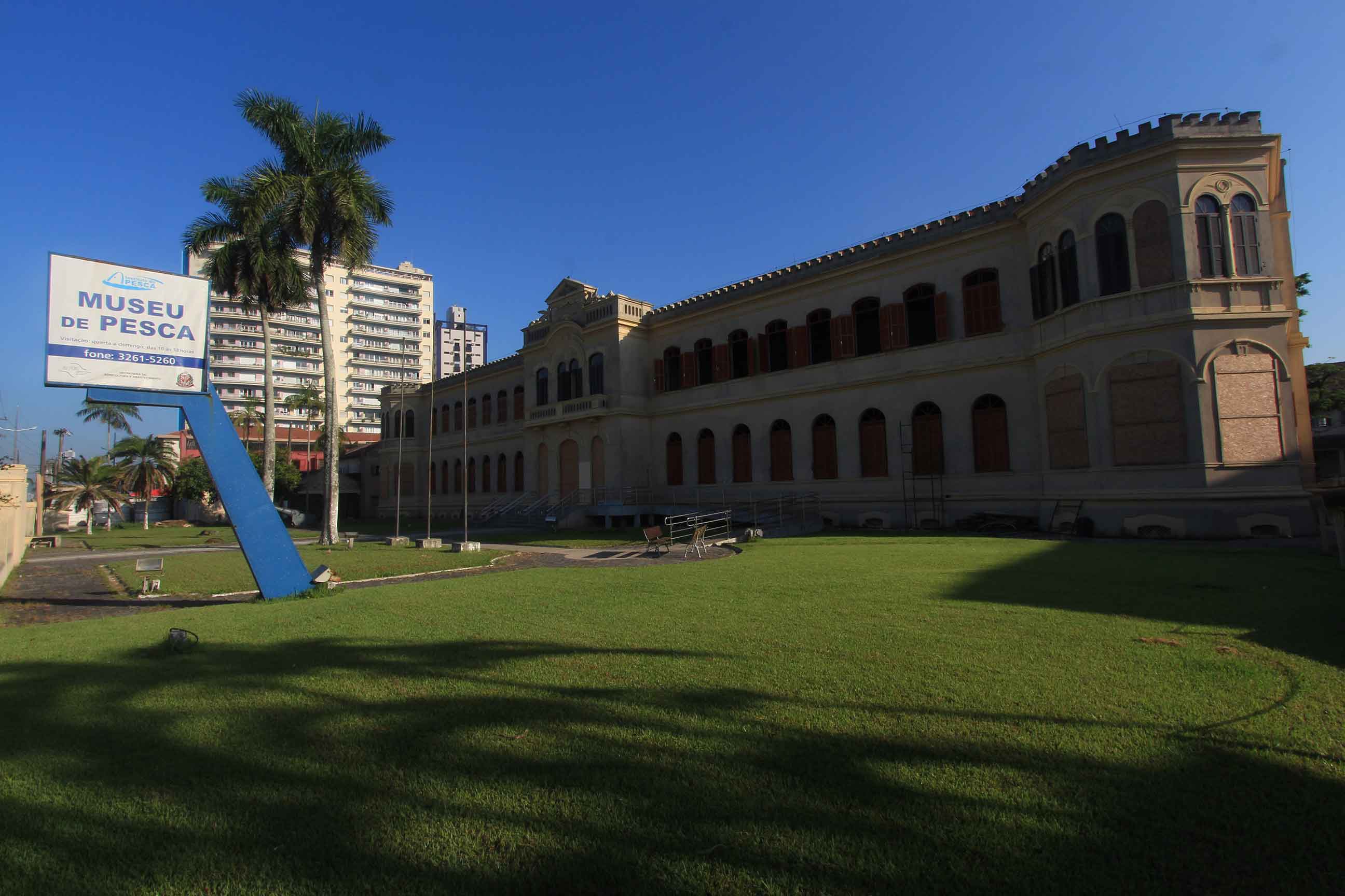 Museu do Instituto de Pesca em Santos