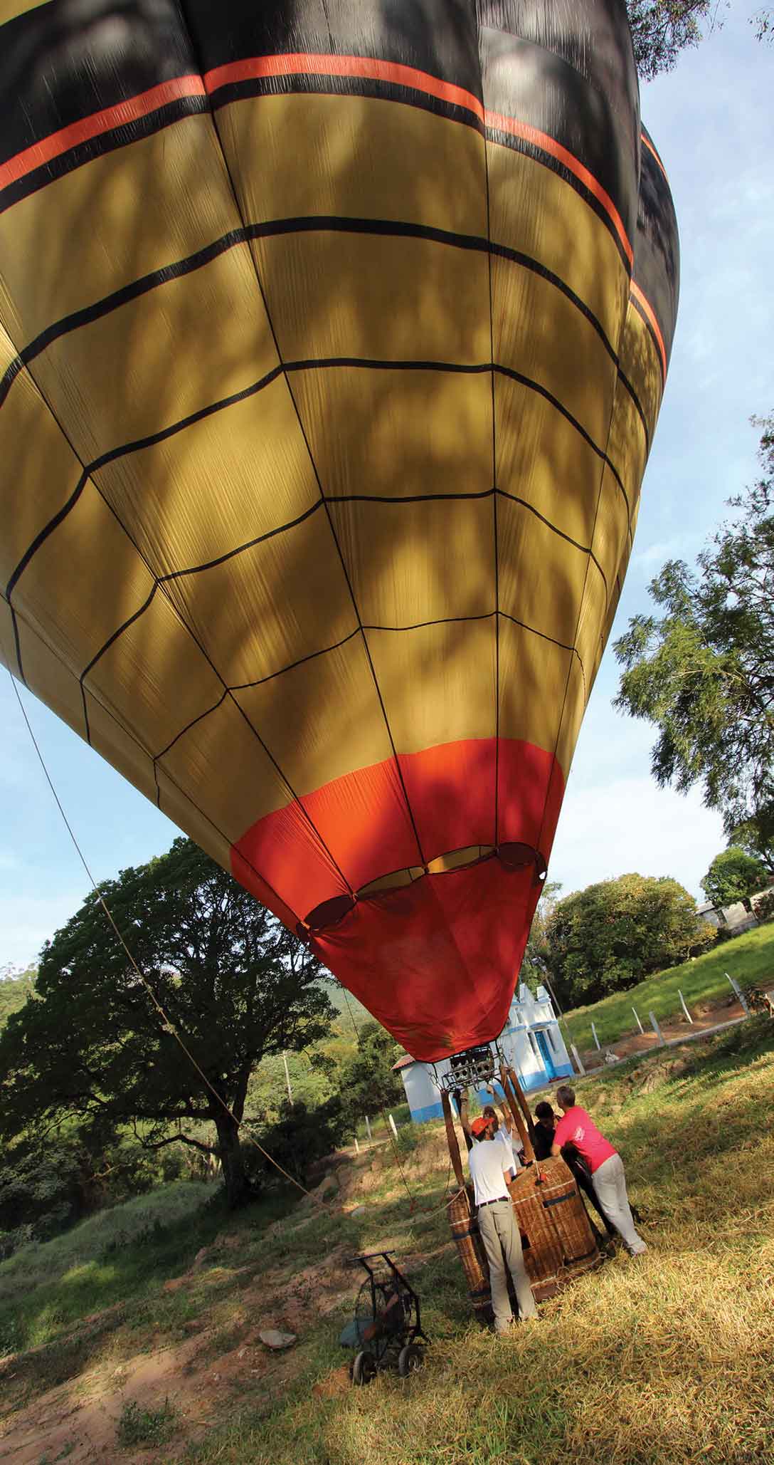 Balonismo no Circuito das Frutas em Atibaia