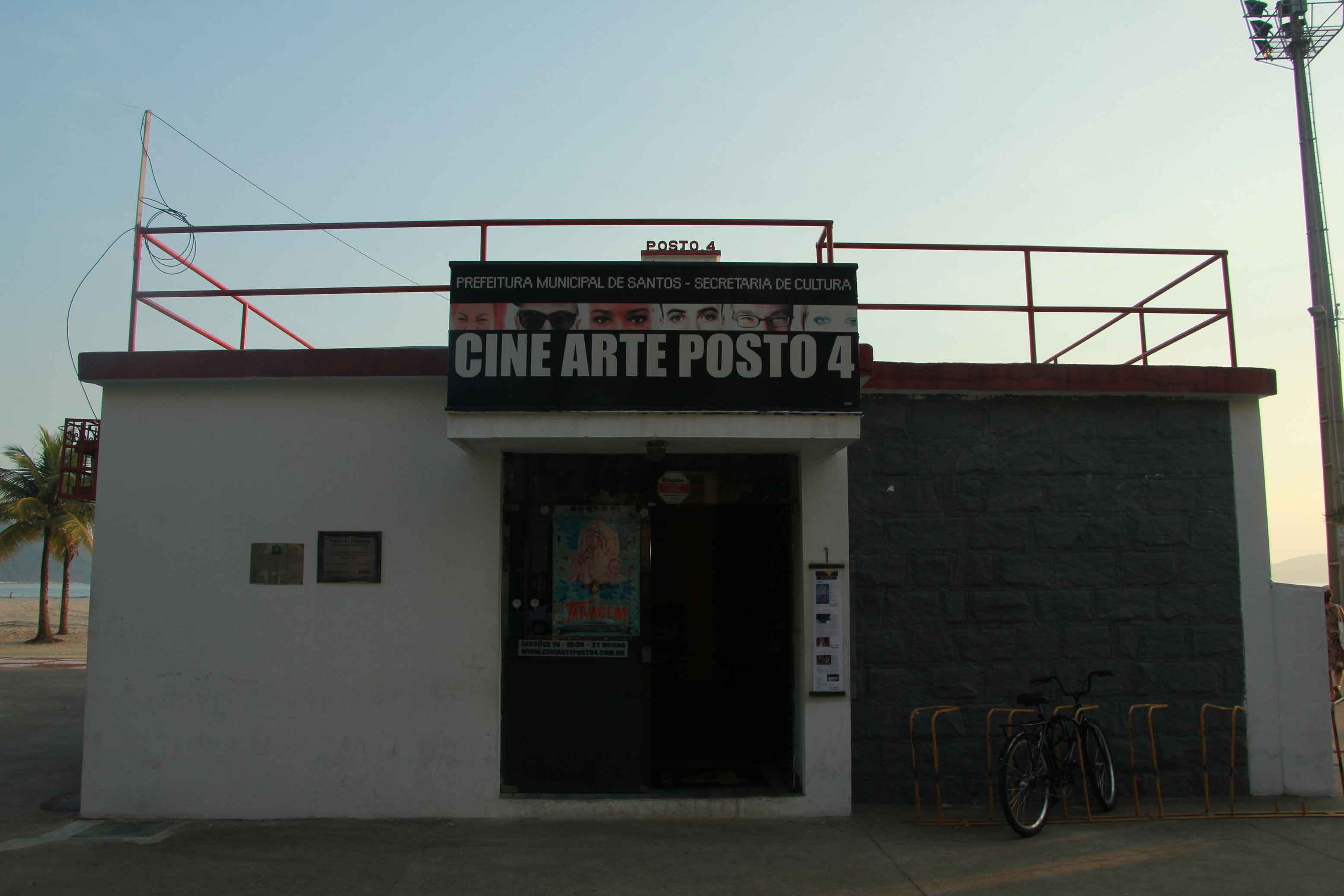 Cine Posto 4 em Santos-turismo-posto-cine-4-canal-3-bx