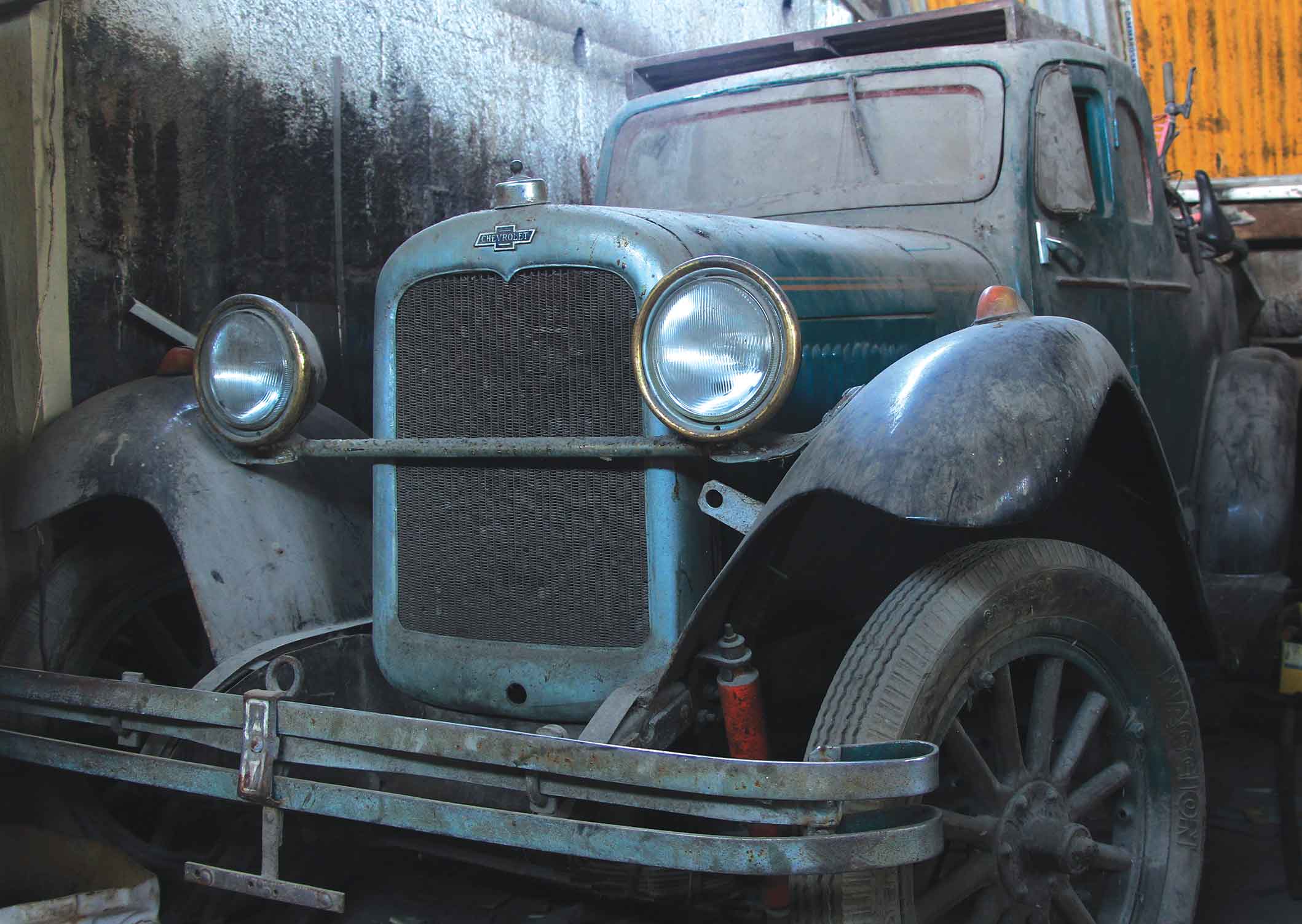 Chevrolet 1928 - Primeiro automóvel a subir o Morro da Nova Cintra em 1938