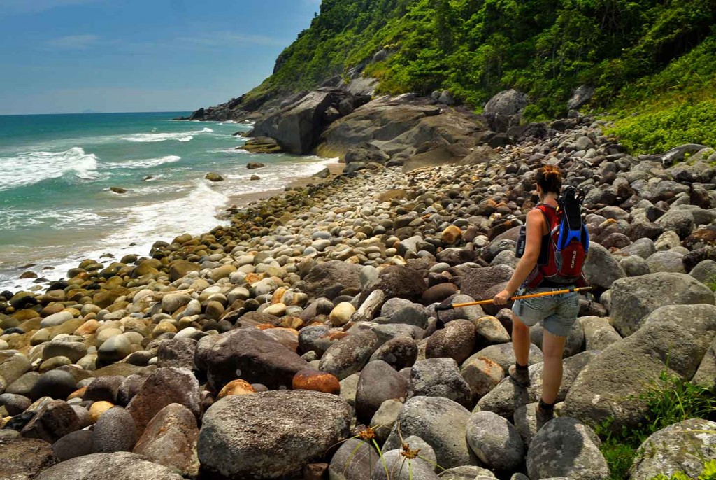 Trekking na Rio-Santos - Foto Márcio Bortolusso