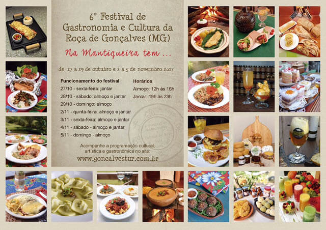 Gonçalves - Festival de gastronomia e cultura da roça