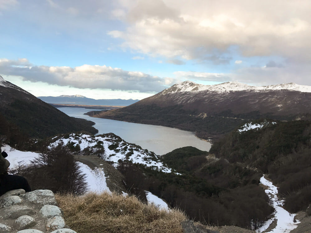 Lago escondido em ushuaia