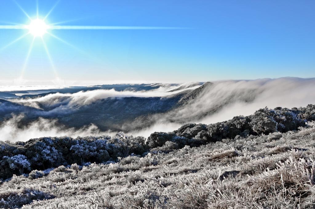 Neve nas Serras Catarinense e Gaúcha