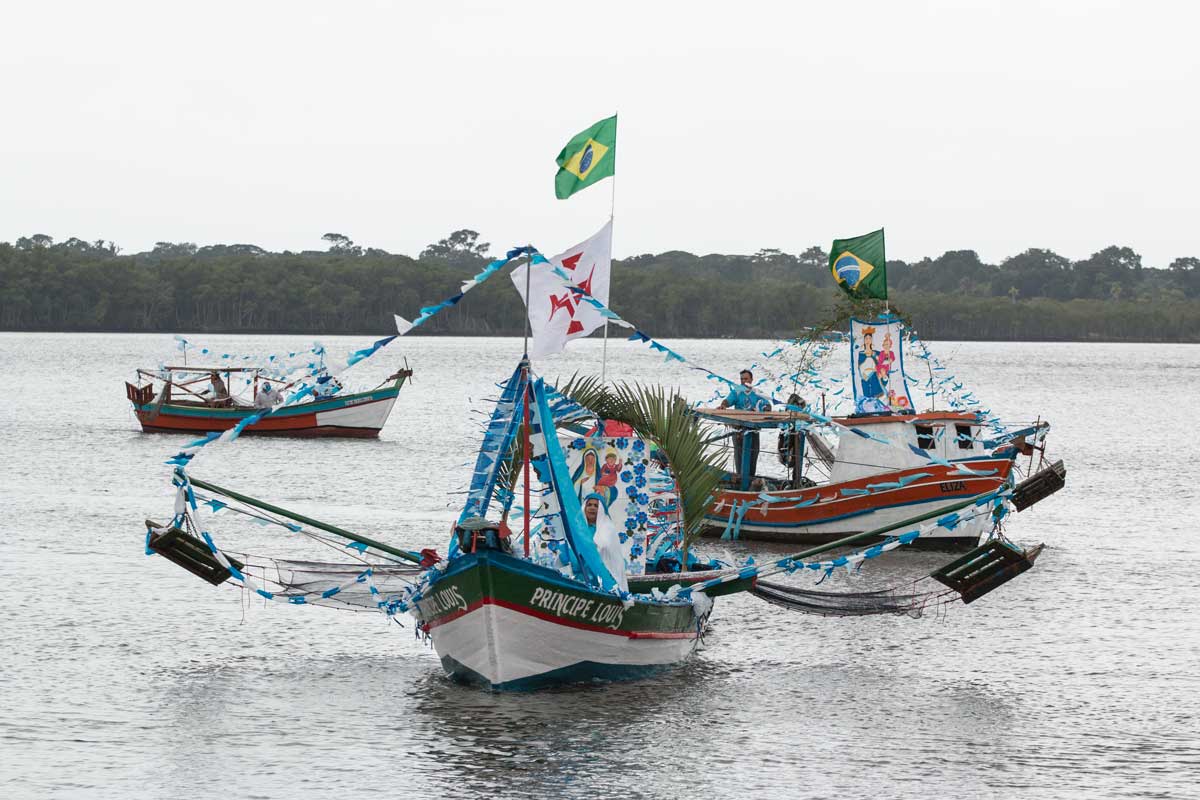 Festa para Nossa Senhora dos Navegantes em Cananéia-SP