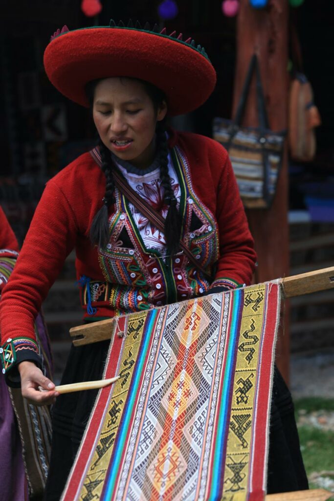 tecelagens em Cusco