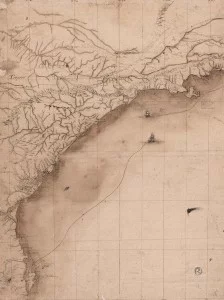 Mapa do século XVIII