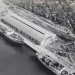 santos-historia-porto-vista-aerea-cais-macuco-1957-9325-bx