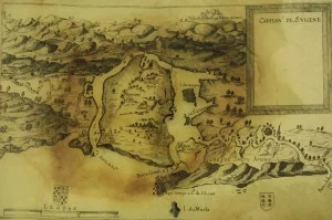 Mapa feito por João Teixeira Albernaz - século XVII