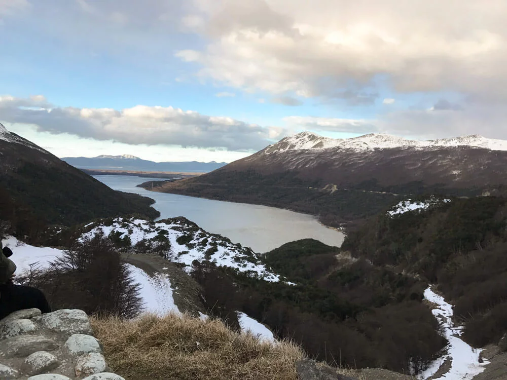 Lago escondido em ushuaia