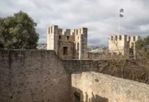 Castelo de São Jorge em Lisboa, dos dois lados da História