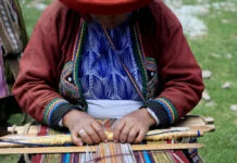 tecelagens em Cusco