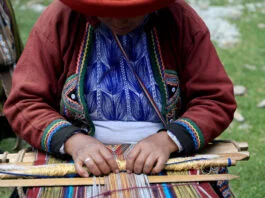 tecelagens em Cusco