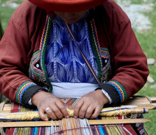 tecelagens em Cusco