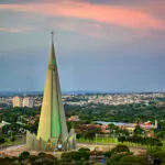 Maringá Cathedral, Paraná, Brazil.