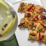 Santo colomba Canapés de Carpaccio – monica Quinta