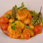 955 Restaurante – gnocchi com molho de camarão